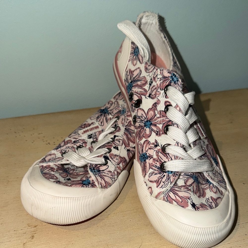 Floral Canvas Sneakers by Rocket Dog